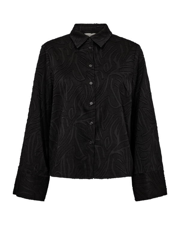 Freequent - Blouse Minna Black - Luxedy