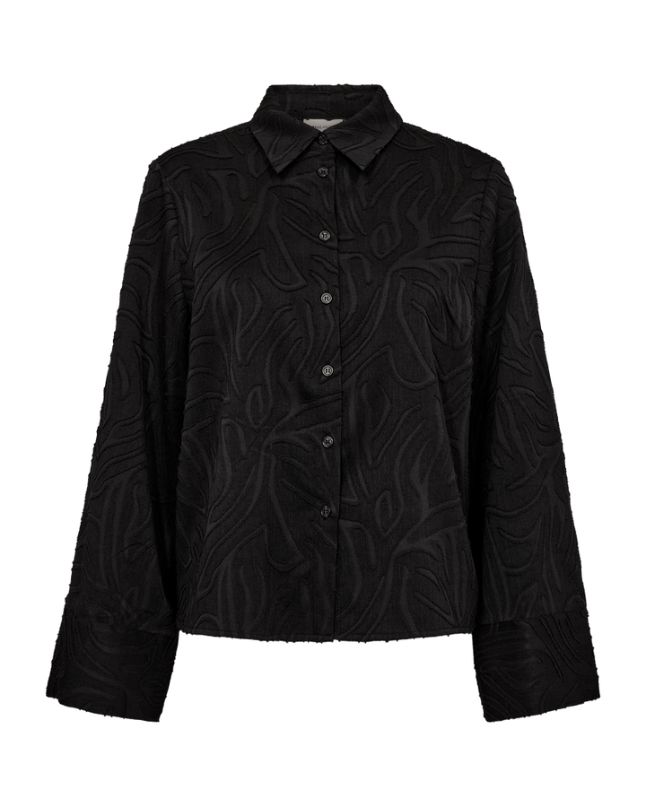 Freequent - Blouse Minna Black - Luxedy
