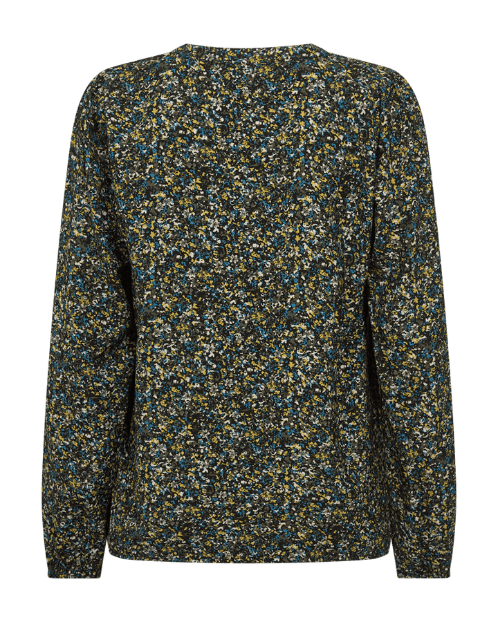 Freequent - Blouse Sarey Blue - Luxedy
