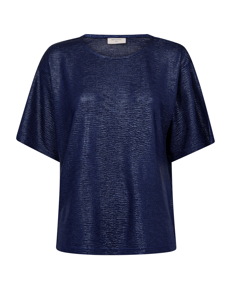 Freequent - Blouse Satina Patriot Blue - Luxedy
