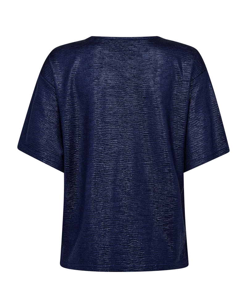 Freequent - Blouse Satina Patriot Blue - Luxedy