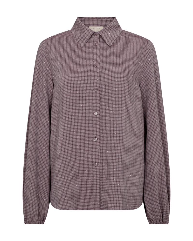 Freequent - Blouse Shine Port Royale Melange - Luxedy