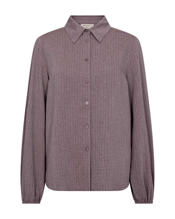 Freequent - Blouse Shine Port Royale Melange - Luxedy