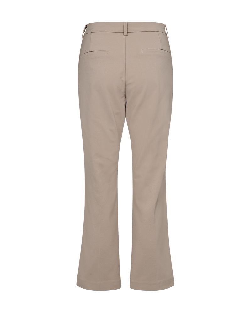 Freequent - Broek Isadora Bootcut Ankle Pants Simply Taupe - Luxedy
