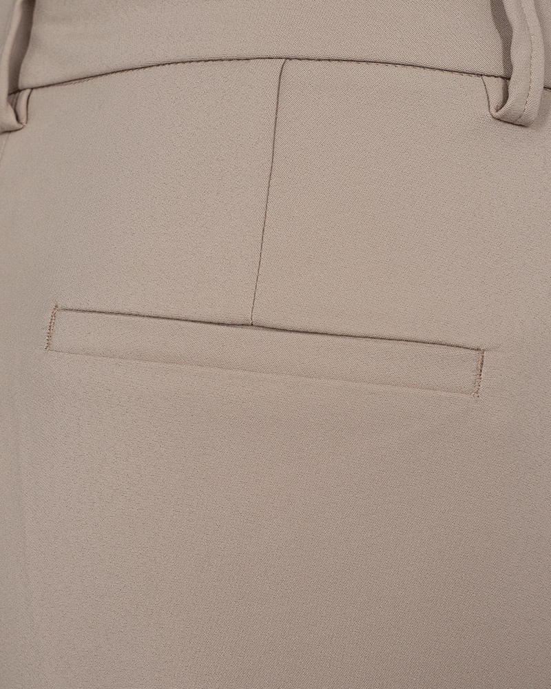 Freequent - Broek Isadora Bootcut Ankle Pants Simply Taupe - Luxedy