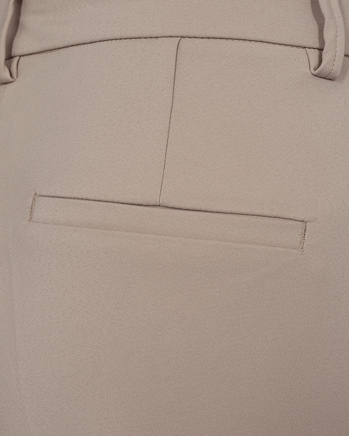 Freequent - Broek Isadora Bootcut Ankle Pants Simply Taupe - Luxedy