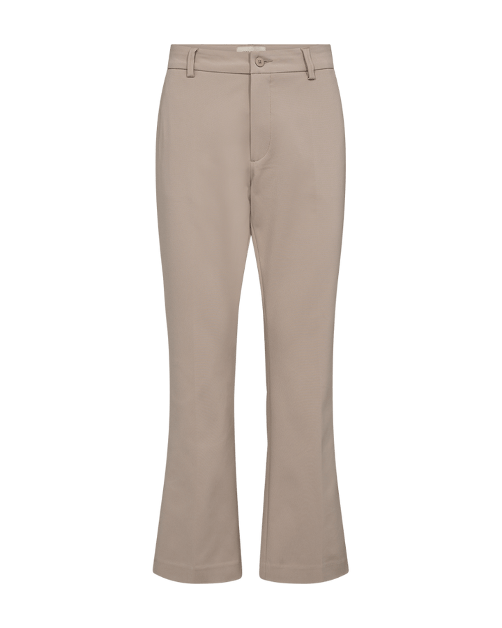 Freequent - Broek Isadora Bootcut Ankle Pants Simply Taupe - Luxedy