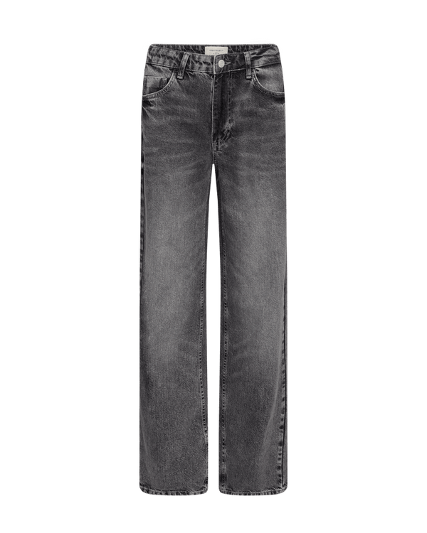 Freequent - Broek Jeans Celine Wide Leg Vintage Grey (lengte 32) - Luxedy