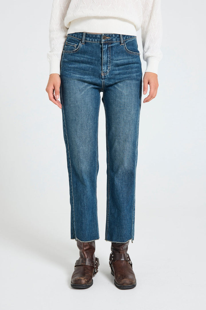 Freequent - Broek Jeans Harla Medium Blue Denim - Luxedy