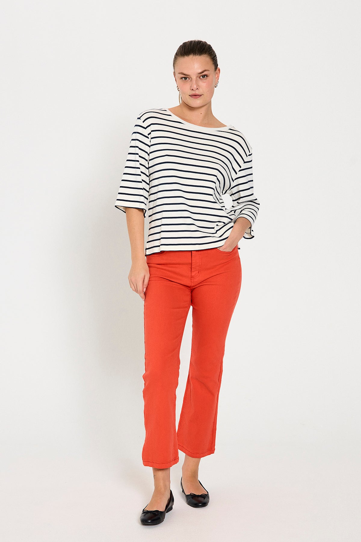 Freequent - Broek Jeans Pasey Bittersweet (lengte 30) - Luxedy