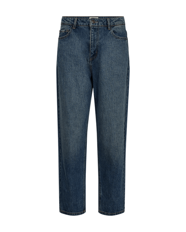 Freequent - Broek Jeans Winni Medium Dirty Washed Blue - Luxedy