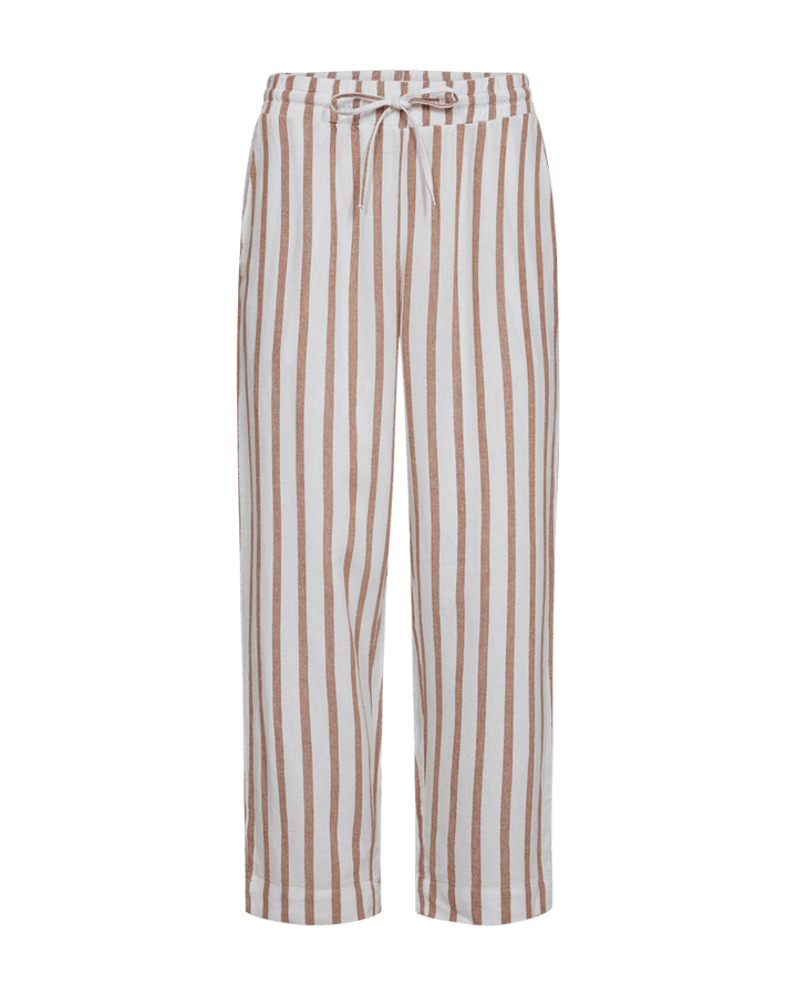 Freequent - Broek Lavisco White / Brown - Luxedy