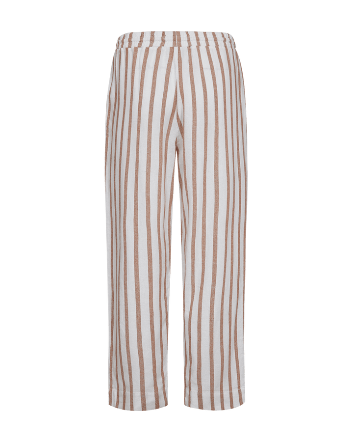 Freequent - Broek Lavisco White / Brown - Luxedy
