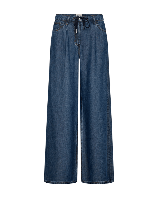 Freequent - Broek Milo Medium Blue Denim - Luxedy