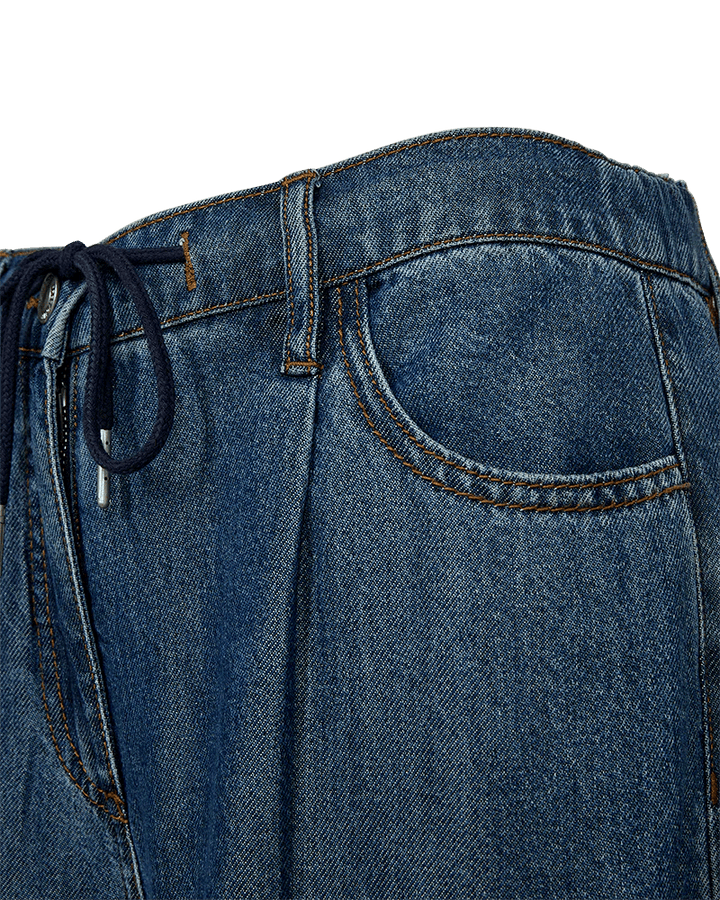 Freequent - Broek Milo Medium Blue Denim - Luxedy