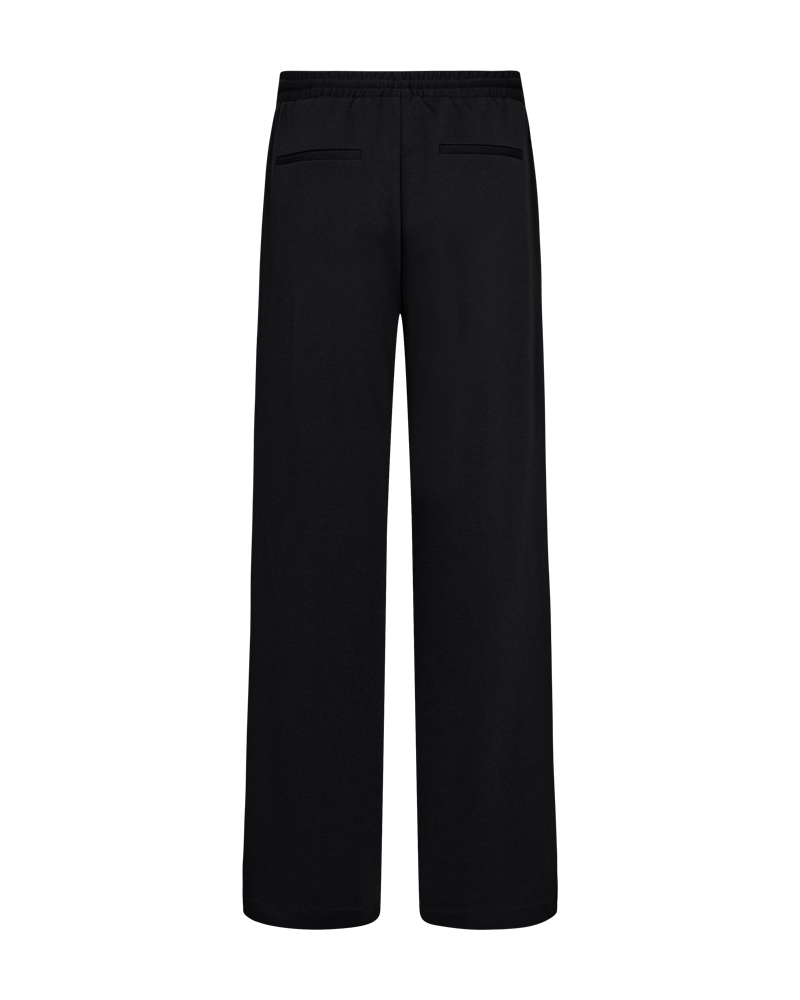 Freequent - Broek Nanni Black Elastisch Tailleband - Luxedy