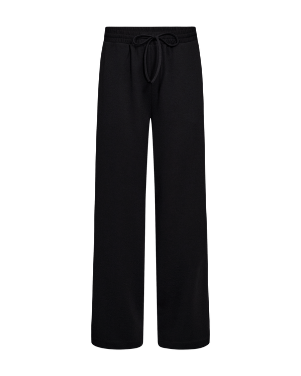 Freequent - Broek Nanni Black Elastisch Tailleband - Luxedy