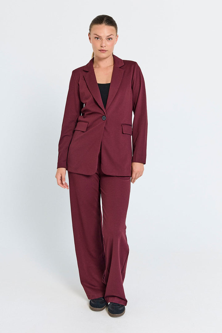 Freequent - Broek Nanni Port Royale Elastisch Tailleband - Luxedy