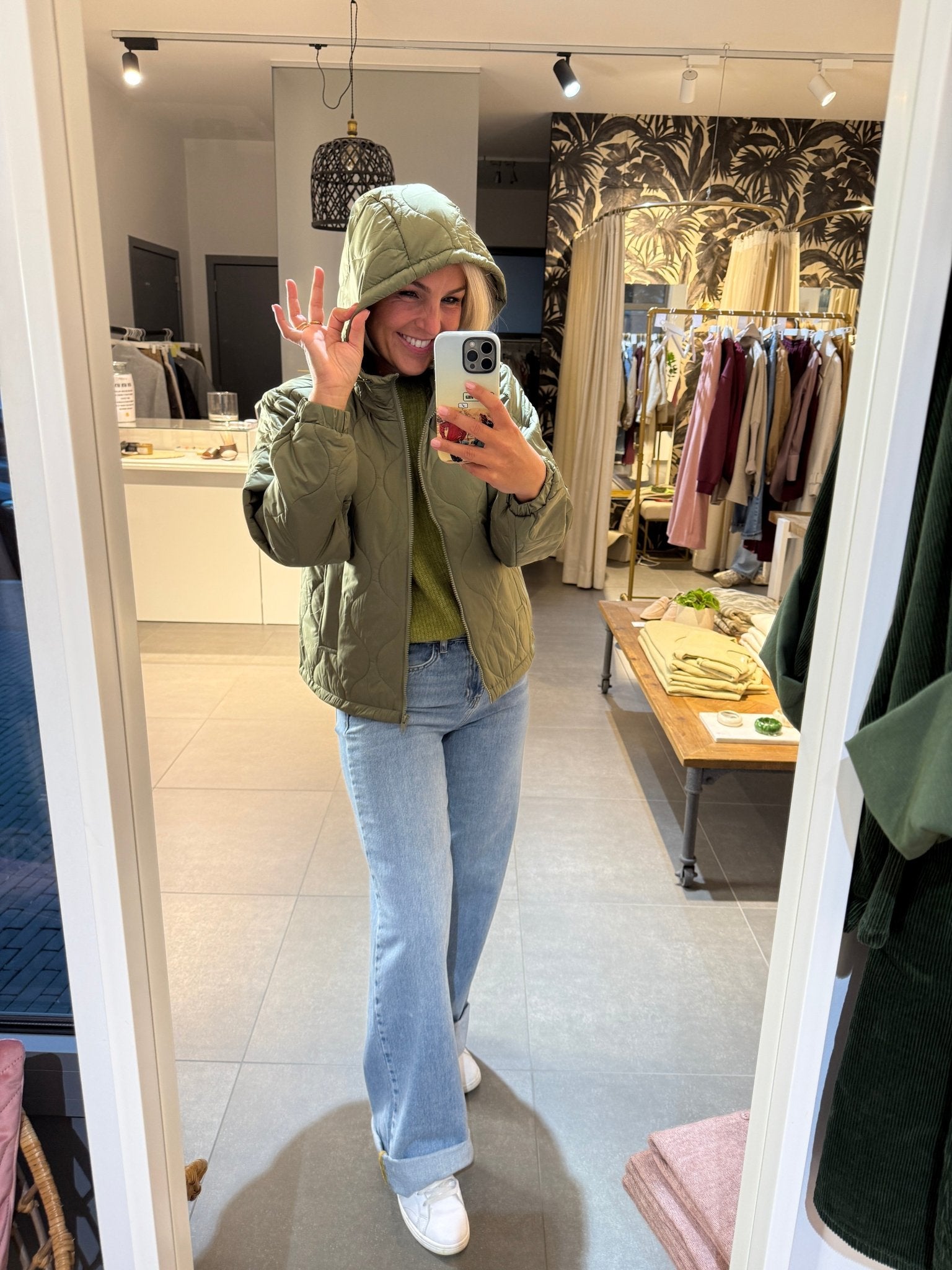 Freequent - Jas Niala Deep Lichen Green - Luxedy