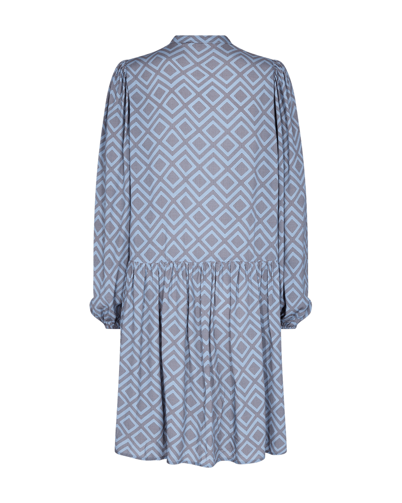 Freequent - Jurk Blie Azure Blue - Luxedy