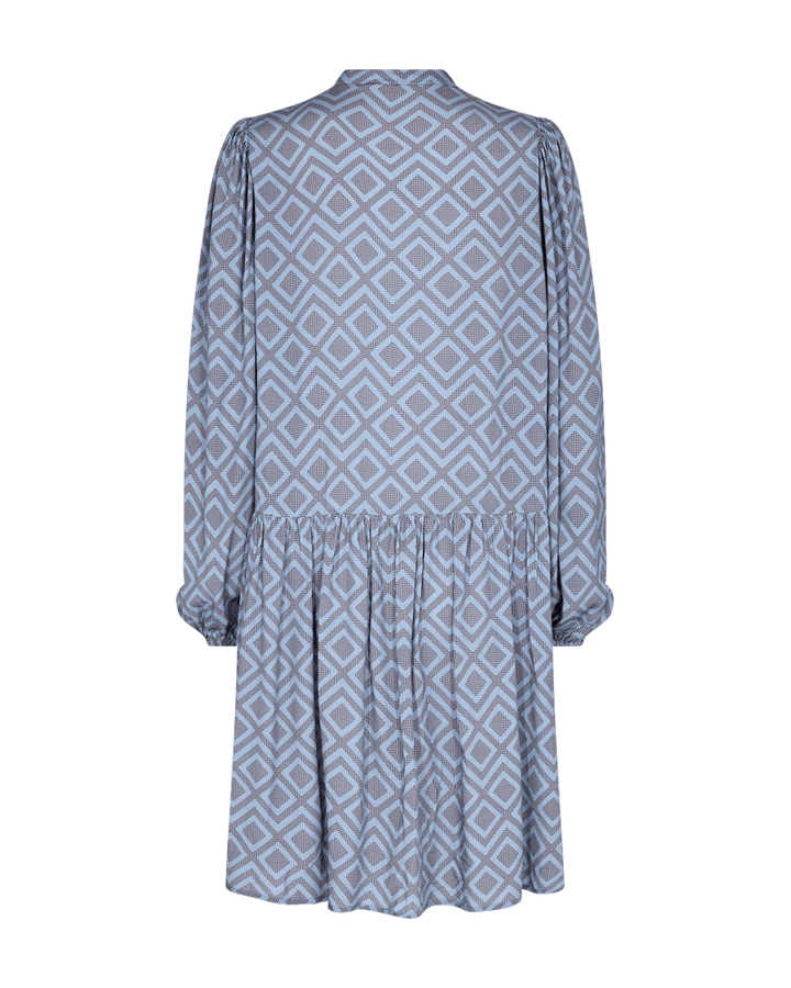 Freequent - Jurk Blie Azure Blue - Luxedy