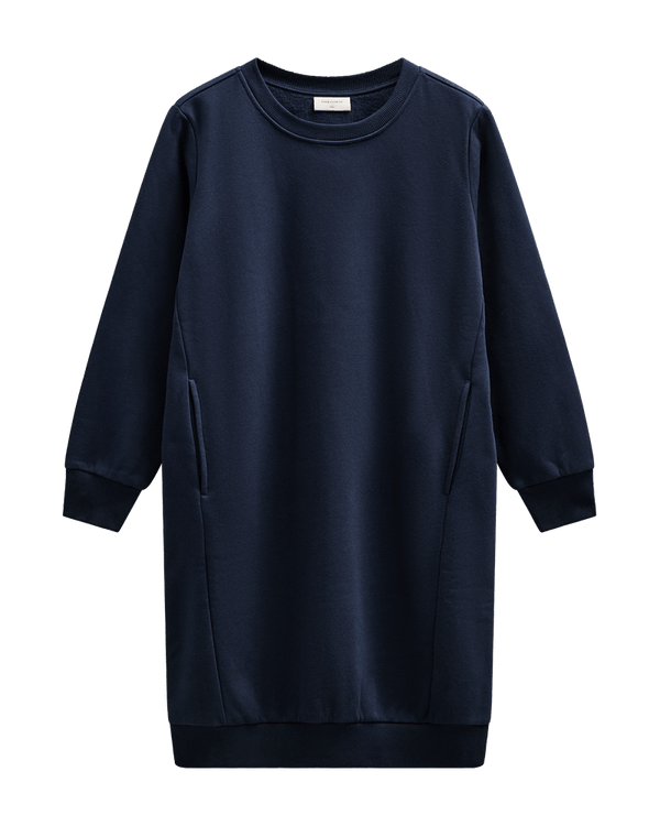 Freequent - Jurk Kamela Navy Blazer Blue - Luxedy