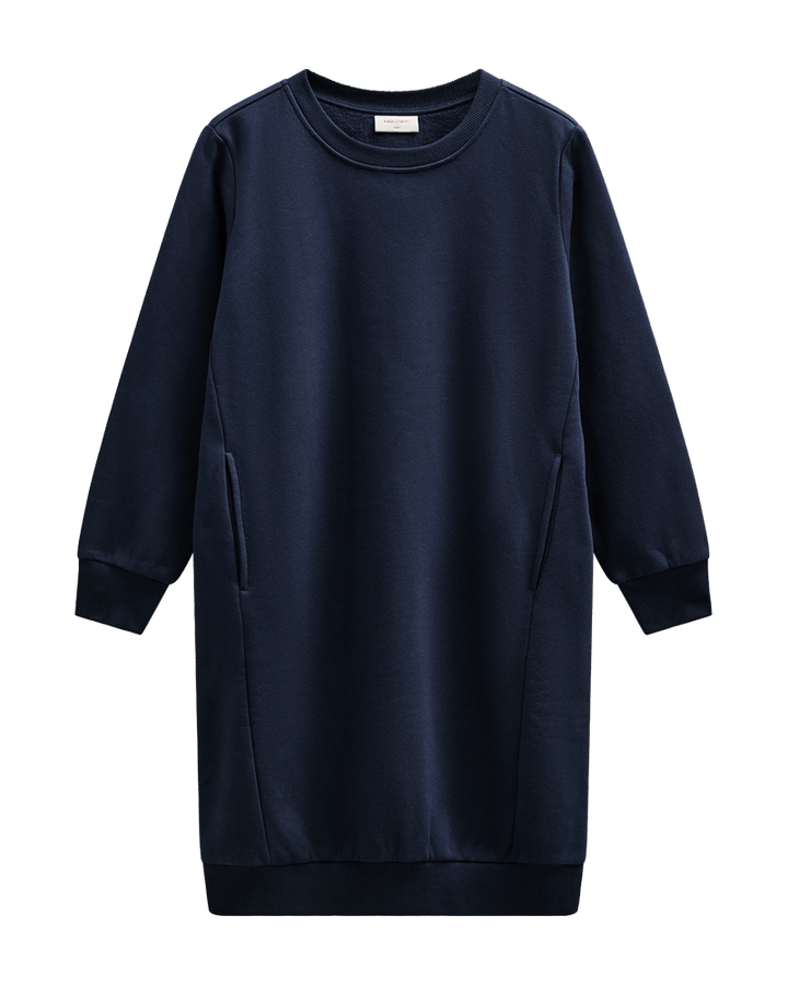 Freequent - Jurk Kamela Navy Blazer Blue - Luxedy