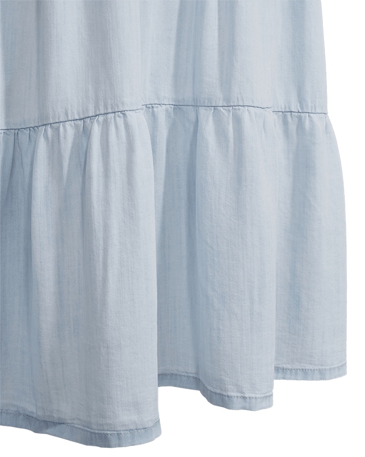 Freequent - Jurk Renna Light Blue Denim - Luxedy