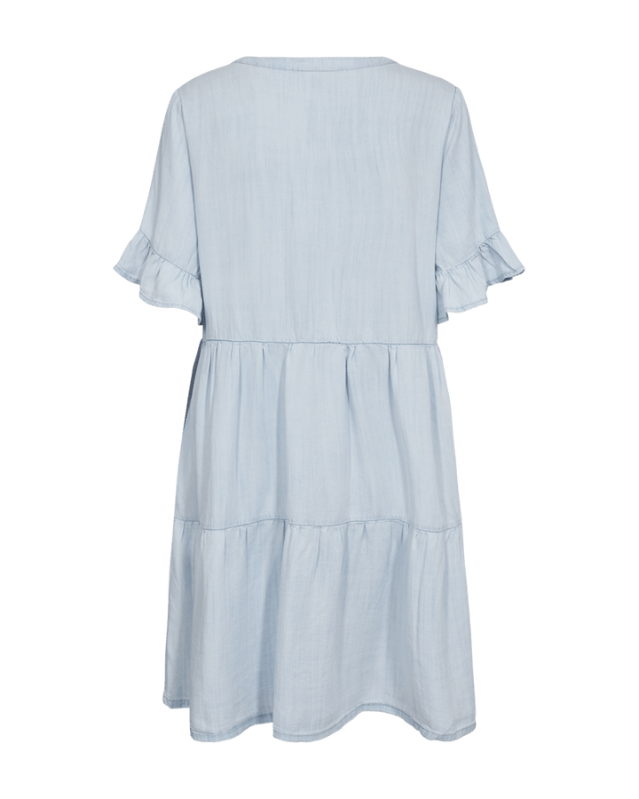 Freequent - Jurk Renna Light Blue Denim - Luxedy