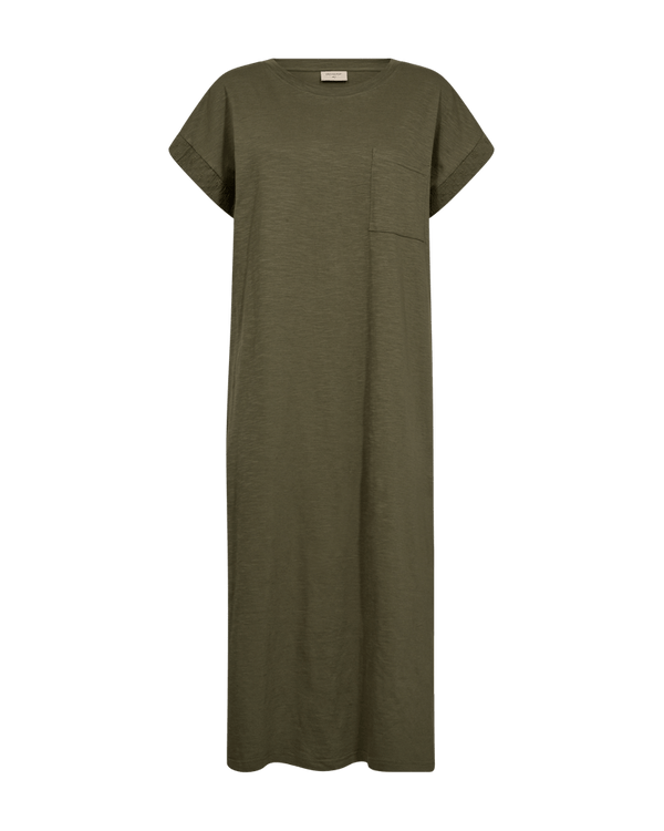 Freequent - Jurk Sabina Deep Lichen Green - Luxedy