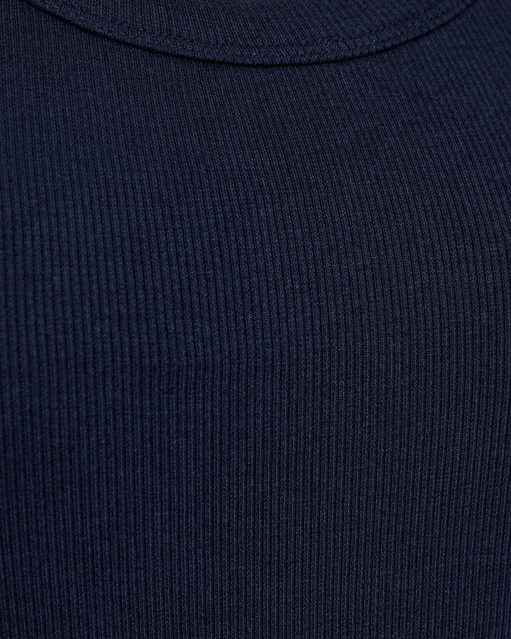 Freequent - Top Hi Navy Blue - Luxedy