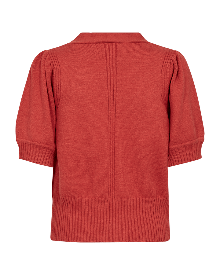 Freequent - Trui Alpi Baked Apple Cardigan - Luxedy