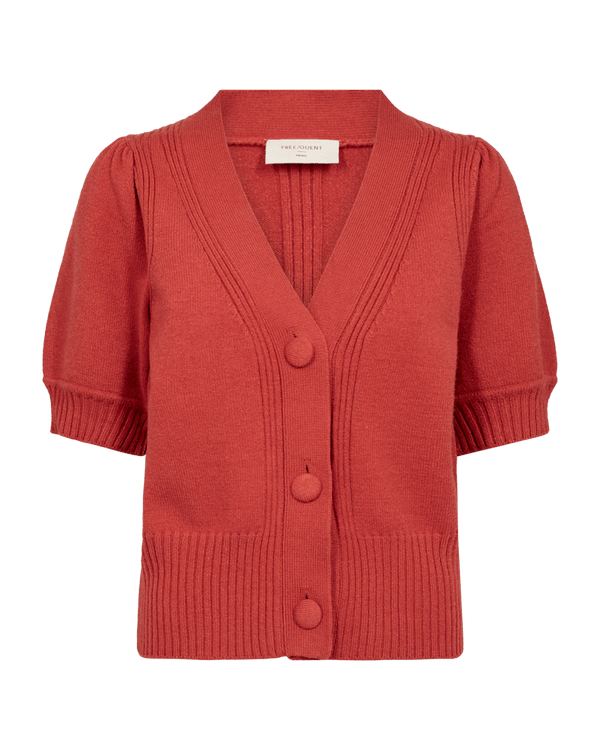 Freequent - Trui Alpi Baked Apple Cardigan - Luxedy