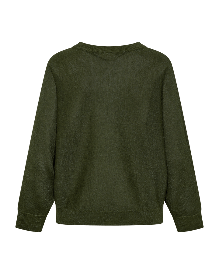 Freequent - Trui Betty Pullover Kombu Green - Luxedy