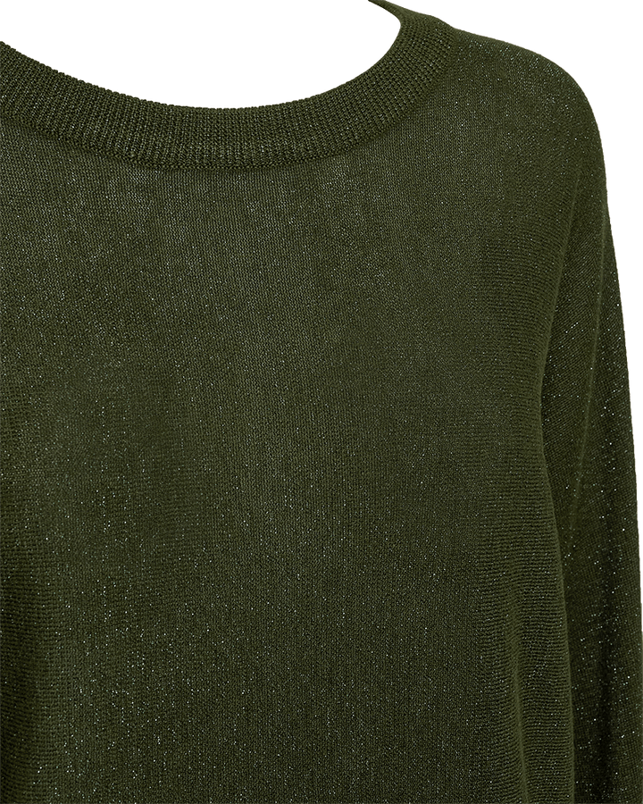Freequent - Trui Betty Pullover Kombu Green - Luxedy