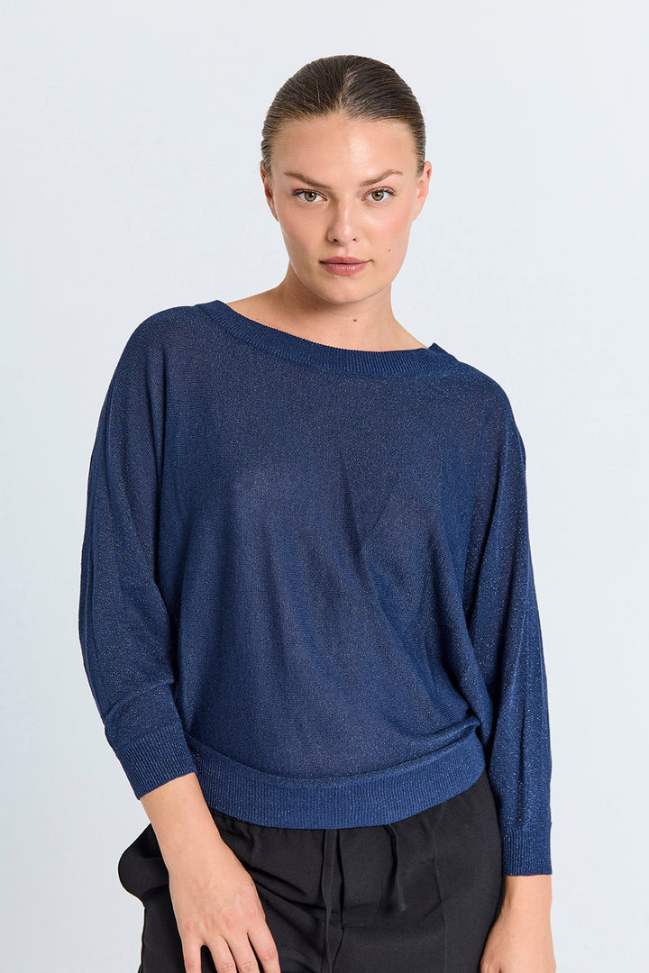 Freequent - Trui Betty Pullover Patriot Blue - Luxedy