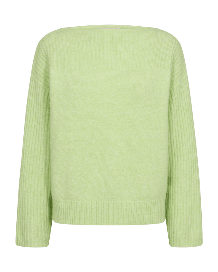 Freequent - Trui Boady Shadow Lime Melange - Luxedy