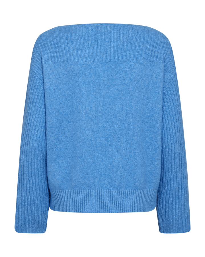 Freequent - Trui Boady Skydiver Blue Melange - Luxedy