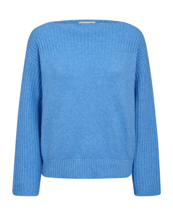 Freequent - Trui Boady Skydiver Blue Melange - Luxedy