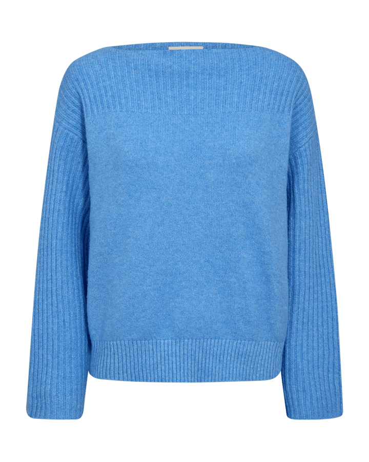 Freequent - Trui Boady Skydiver Blue Melange - Luxedy