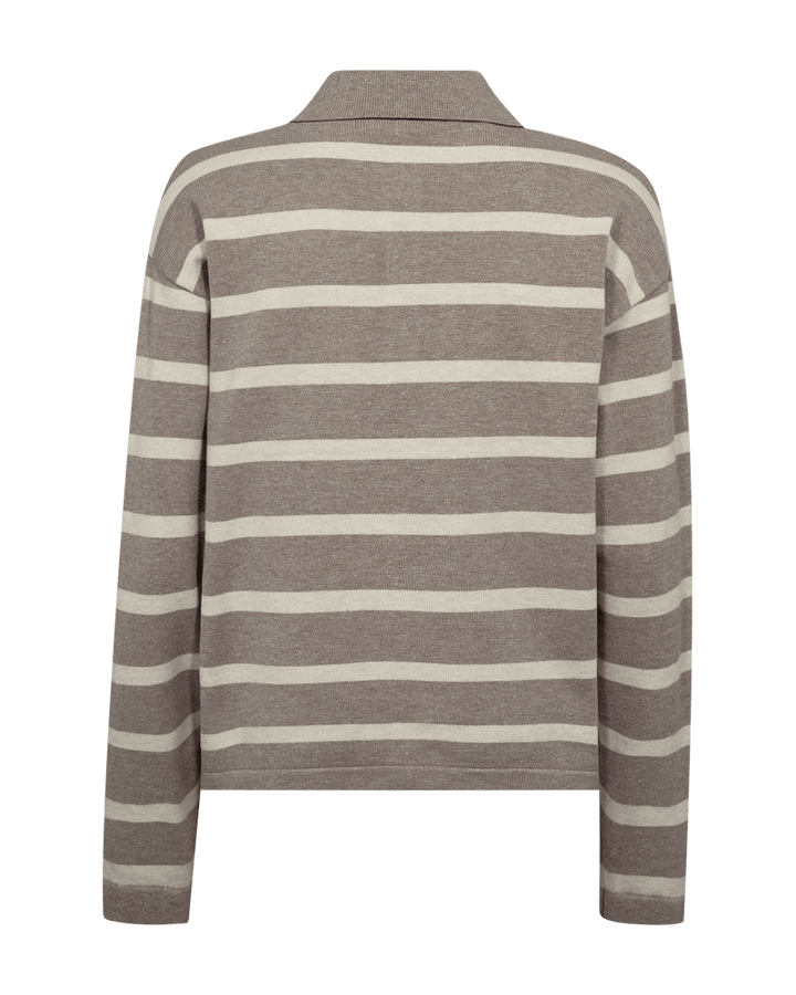 Freequent - Trui Claura Desert Taupe Moonbeam Melange - Luxedy
