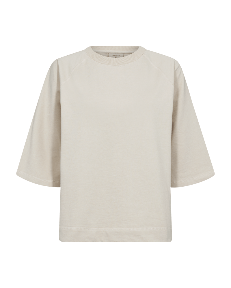 Freequent - Trui Elara Moonbeam Beige - Luxedy