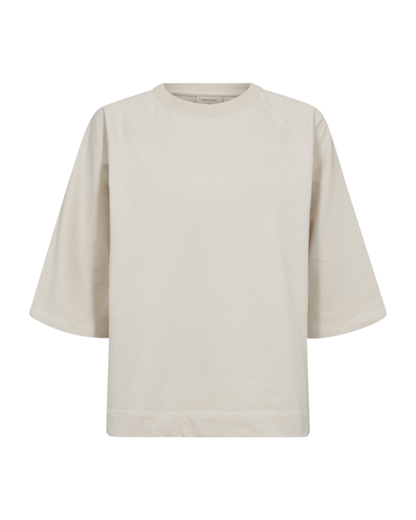 Freequent - Trui Elara Moonbeam Beige - Luxedy