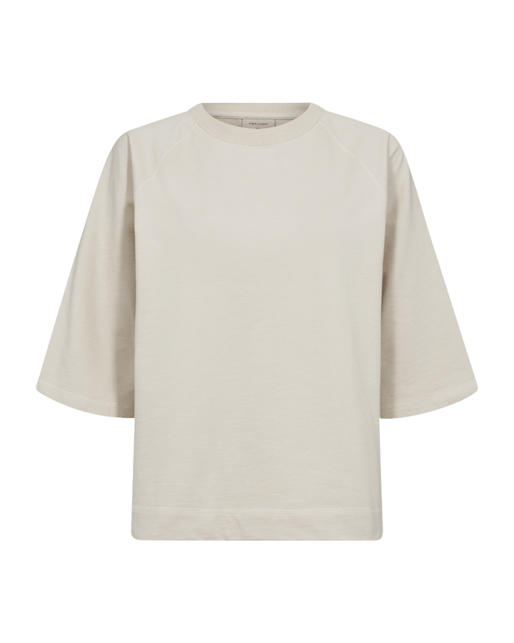 Freequent - Trui Elara Moonbeam Beige - Luxedy