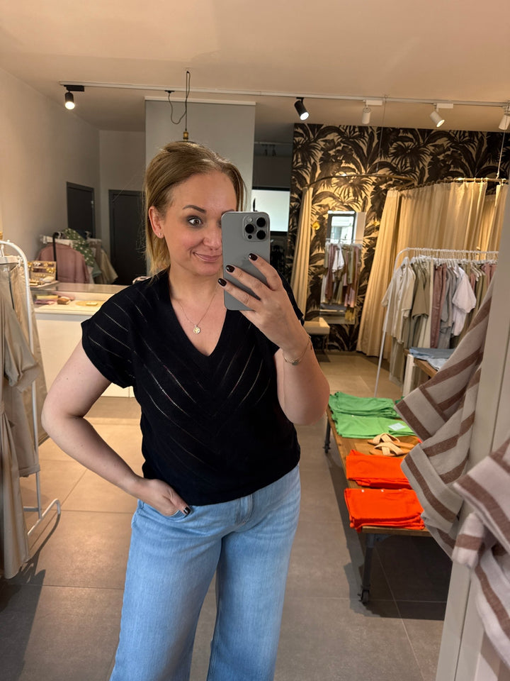 Freequent - Trui Elina Black - Luxedy