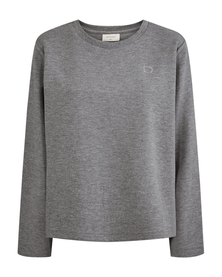 Freequent - Trui Ember Medium Grey Melange - Luxedy