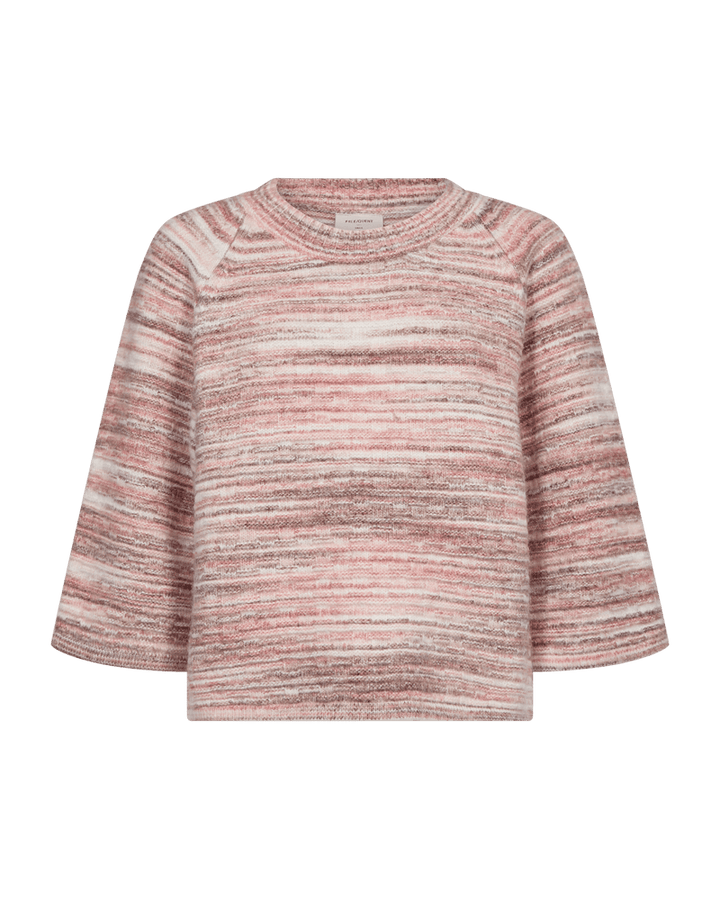Freequent - Trui Grsclas Star Offwhite & Baked Apple - Luxedy