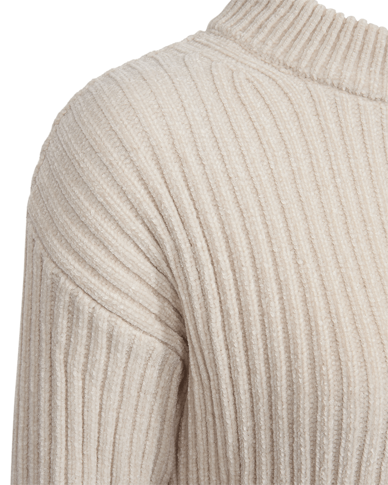 Freequent - Trui Thrill Pullover Moonbeam Offwhite - Luxedy