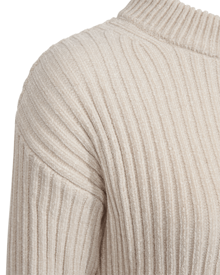 Freequent - Trui Thrill Pullover Moonbeam Offwhite - Luxedy