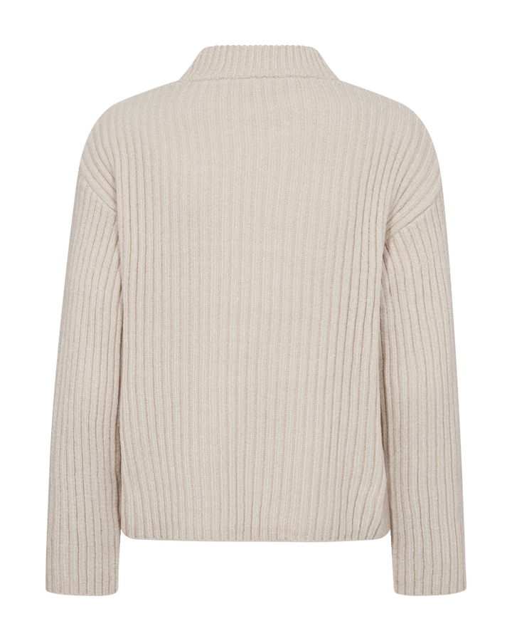 Freequent - Trui Thrill Pullover Moonbeam Offwhite - Luxedy
